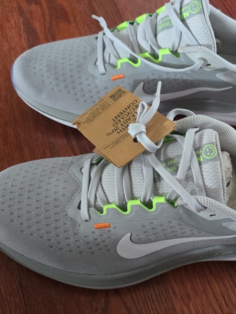 Nike Running Women's Air Winflo 10 In Light Smoke Grey